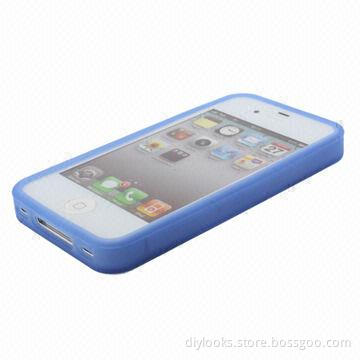 Lovers Design Soft Silicone Case Cover for iPhone 4 and 4S, OEM Orders Welcomed